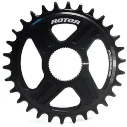 ROTOR Kettenblatt NoQ-Ring Direct Mount für Rotor R-Hawk | R-Raptor | - Hochwertiges Kettenblatt für Rotor R-Hawk und R-Raptor Kurbeln. Mit speziell geformten Zähnen für sicheren Halt der Kette ohne Abspringen. Ideal für Cross Country, Tour und Enduro. Leicht und robust für den professionellen Einsatz.