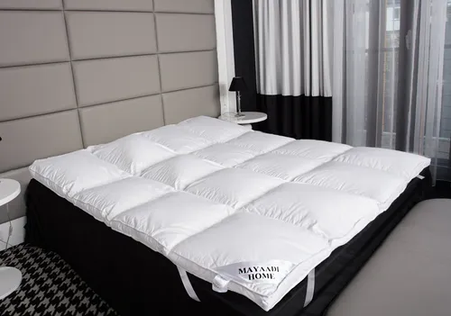 Mayaadi Home Matratzenauflage HS73 - Luxuriöser Matratzen-Topper mit 70% Daunen für optimalen Schlafkomfort, ideal für Allergiker und perfekt für 5-Sterne-Hotels. Maße: 180x200 cm, waschbar bis 60°C.