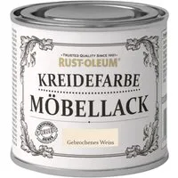 Rust-Oleum Kreidefarbe Möbellack Gebrochenes Weiß Matt 125 ml
