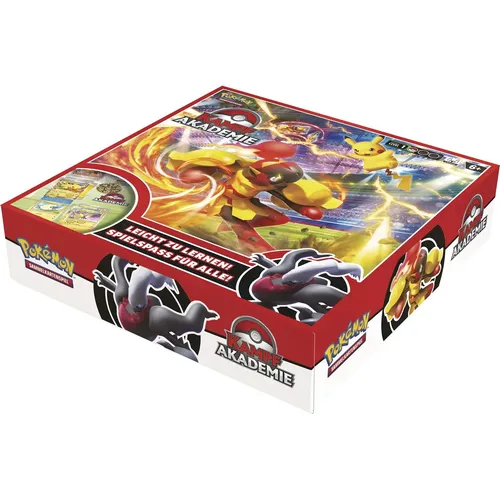 Pokémon-Sammelkartenspiel: Kampfakademie - 3 Decks mit Pikachu-ex, Crimanzo-ex und Darkrai-ex, ideal für 2 Spieler und Einsteiger