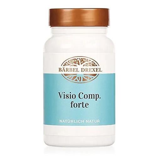 BÄRBEL DREXEL® Visio Comp. Forte Tabletten mit Lutein, Zeaxanthin (152 Stk) Heidelbeer, Ginko, Vitamin C + E Sehkraft + Netzhaut + Durchblutung 100% Herstellung Deutschland Augen-Vitamine