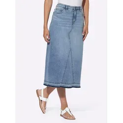 heine A-Linien-Rock Jeansrock