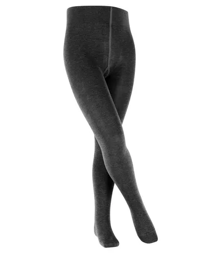 Falke Strumpfhose Family (nachhaltige Baumwolle, höchster Tragekomfort) anthrazitgrau Kinder, Größe: 170-176