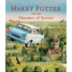 Harry Potter 2 und die Kammer des Schreckens - Illustrierte Ausgabe - Illustrierte Ausgabe von Harry Potter 2, ein fesselndes Kinderbuch für junge Leser bis 11 Jahre, das die Fantasie anregt und mit bezaubernden Illustrationen begeistert.