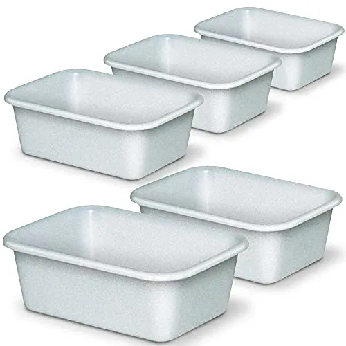 BRB 5 Lebensmittelwannen, 12 Liter - Zutatenbehälter aus kälte- und hitzebeständigem PE-HD, spülmaschinenfest und ideal für die platzsparende Lagerung von Lebensmitteln.