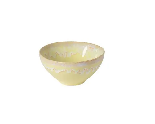 Costa Nova Müslischale Taormina Sand Yellow Müsli-/Suppenschale, Casafina, Keramik, (1-tlg)