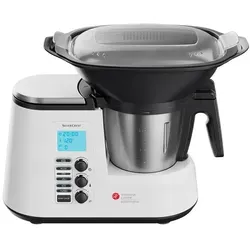 SILVERCREST Küchenmaschine Monsieur Cuisine Edition Plus - B-Ware neuwertig - Küchenmaschine mit vielseitigen Funktionen, ideal für kreative Kochprojekte und zeitsparendes Zubereiten von Speisen.