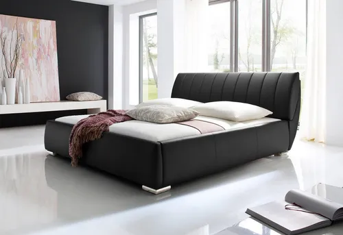 meise.möbel Polsterbett Luna mit Lattenrost und Bettkasten - Betten mit praktischem Stauraum, belüfteter Bettkasten und hochstellbarem Kopf- und Fußteil für optimalen Komfort und Platzersparnis.