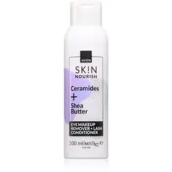 Avon Sk!n Ceranudes + Shea Butter Augen Make-up Entferner 2 in 1 100 ml