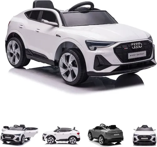 Kinderfahrzeug - Elektro Auto Audi E-Tron, lizenziert mit 12V7AH Akku und 4 Motoren