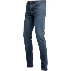 John Doe Dylan Mono Motorradjeans - Blau, Größe 28 für Männer - Stylische Motorradjeans im Skinny Fit mit abriebfester Verstärkung aus Aramid. Der Stretch-Stoff sorgt für hohen Tragekomfort und optimale Bewegungsfreiheit. Ideal für den täglichen Einsatz auf dem Bike.