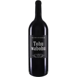 Markus Schneider Tohuwabohu Magnum 2020 - Rotwein trocken - Pfalz - Kraftvoller Rotwein aus der Pfalz in beeindruckender Magnumflasche. Die Cuvée aus Merlot, Cabernet Franc und Sauvignon begeistert mit komplexem Geschmack und intensiven Fruchtaromen.