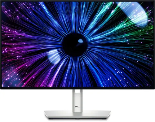 DELL UltraSharp U2424HE - 23,8 Zoll Full HD Monitor, umweltfreundlich mit integriertem USB-Hub und 120 Hz Bildwiederholfrequenz für höchsten Sehkomfort