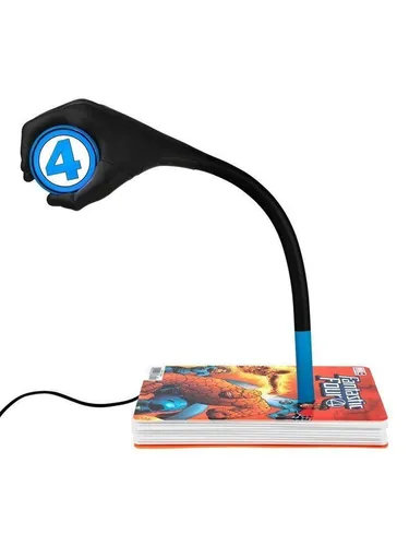 Paladone - Mr Fantastic Posable Light - Lampe - Flexible Lampe mit Mr. Fantastic Design, 30 cm hoch, USB betrieben. Perfekt für Schreibtische oder Wände, bringt kreatives Licht in jeden Raum.