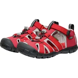 Keen SEACAMP II CNX Sandale rot 37 EU - Wanderschuhe, sportliche Sandale mit Schnellverschluss für optimalen Halt und Komfort beim Outdoor-Abenteuer.