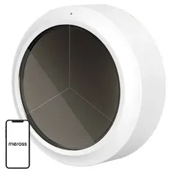 Meross MS100FHHK HomeKit Temperatur- und Feuchtigkeitssensor - Hygrometer für präzise Überwachung von Temperatur und Luftfeuchtigkeit, kompatibel mit Apple HomeKit, Alexa, Google Assistant und mehr.