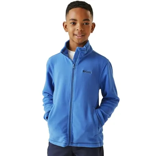 Regatta Kids Fleecejacke KingII - Jacken aus 100% recyceltem Polyester, leicht und warm mit Antipill-Ausstattung und praktischen Taschen für aktive Kinder.