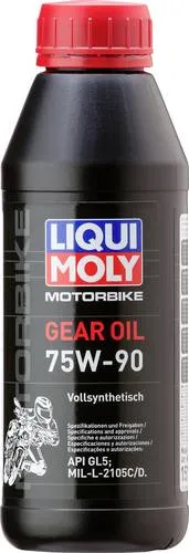 Liqui Moly Getriebeöl Motorbike Gear Oil 75W-90 1516 - Getriebeöl für Motorräder, sorgt für optimale Schaltleistung und schützt vor Verschleiß.