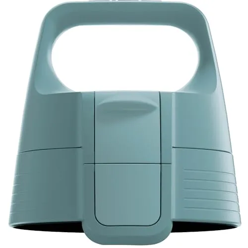 Sigg WMB ONE Top 2 Morning Blue Verschluss (One Size), Ersatzteil Trinkflasche, einhändig bedienbarer & auslaufsicherer Verschluss