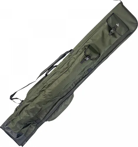 Anaconda Travel Holdall 3 + 3 13 ft - Robustes Rucksack-Futteral für Angler, bietet Platz für 3 montierte und 3 unmontierte Ruten, inklusive stabilisierender Aluminiumstange und viel Stauraum für Zubehör.