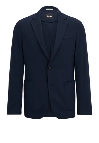 BOSS Anzugsakko P-Hanry-J-WG-233 – Slim Fit mit Performance-Stretch - Elegantes Einreiher-Sakko von BOSS im Slim Fit. Dank des Performance-Stretch-Jerseys bietet es hervorragenden Tragekomfort und Bewegungsfreiheit – ideal für den modernen Mann.