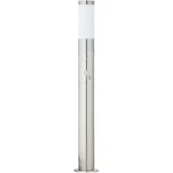 BRILLIANT Leigh Außenstandleuchte 80cm mit Bewegungsmelder - Wegeleuchten - Spritzwassergeschützt mit IP44, ideal für den Außenbereich. Ausgestattet mit einem praktischen Bewegungsmelder für automatische Lichtsteuerung.