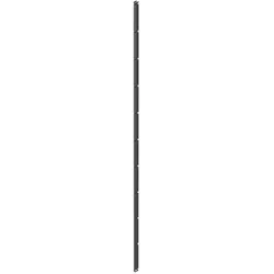 MR-Shop Zaunanschlussleiste Anthrazit RAL 7016, 2.030 mm - Hochwertige Zaunanschlussleiste für Doppelstabmattenzaun in Anthrazit. Robuste und langlebige Lösung für eine sichere Verbindung im Garten.