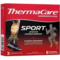 ThermaCare Sport Wärmeumschläge 3 St - Wärmeumschläge für gezielte Entspannung, einfach anzuwenden und ideal für unterwegs. Genießen Sie wohltuende Wärme für eine entspannte Zeit!