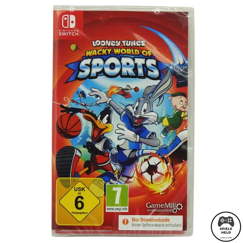 Looney Tunes Wacky World of Sports - Switch EU Version, 4 Sportarten im lokalen Koop-Modus für bis zu 4 Spieler, chaotischer Spaß mit ikonischen Charakteren