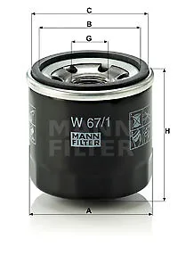 FL0287 BREMSI Ölfilter für ALPINE,ASIA MOTORS,DACIA,DATSUN,FORD,FORD ASIA