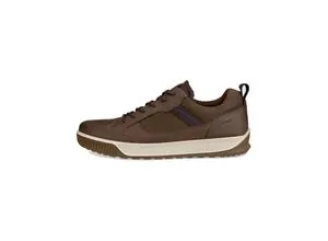 Ecco Herren Byway TRED Schuh, Potting Soil/Cocoa Brown, Größe 43 EU - Robuste Herren-Schuhe aus geöltem Nubukleder mit wasserdichtem Schutz und superweichem Futter. Ideal für Komfort und Flexibilität bei jedem Schritt – perfekt für aktive Tage.