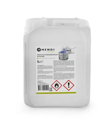 Brennpaste (BIO) Ethanolbasis 5 Ltr Kanister für Chafing Dishes - Nachhaltiger Chafing-Dish-Brennstoff auf Ethanolbasis, ideal für umweltbewusste Veranstaltungen und Catering.
