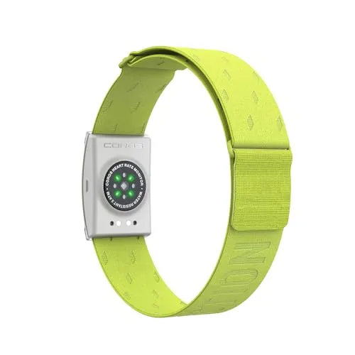 COROS Herzfrequenzmonitor - Präzise Pulsmessung und 38 Stunden Batterielaufzeit - Pulsuhren mit fortschrittlichem Sensor für präzise Herzfrequenzdaten, bequem zu tragen und ideal für Sportler. Bluetooth-Verbindung mit bis zu 3 Geräten gleichzeitig.
