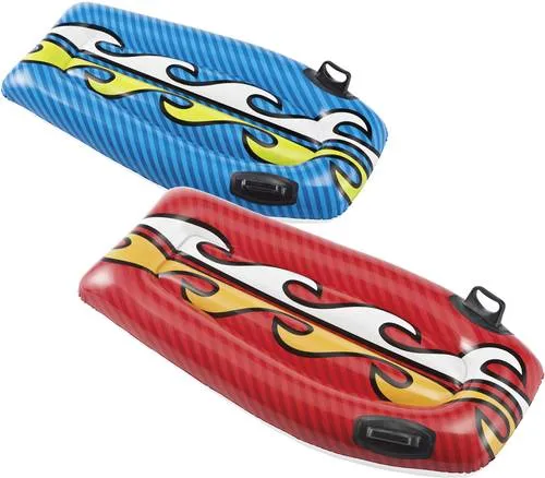 Intex Schwimmkörper "Joy Rider" für Kinder ab 6 Jahren - Kunststoff-Schwimmkörper mit 2 Haltegriffen, einfach aufzubauen und ideal für Wasserabenteuer. Sicherer Spaß für Kinder ab 6 Jahren.