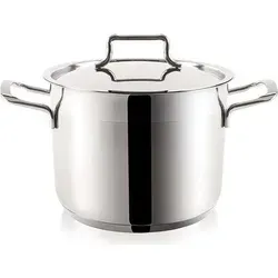 ORION Anett Topf mit Griff 15 Liter 111698 - Universal-Kochtopf aus hochwertigem Edelstahl 18/10, ideal für fettfreies Kochen und optimale Nährstofferhaltung. Geeignet für alle Herdarten, inklusive Induktion, und spülmaschinenfest.