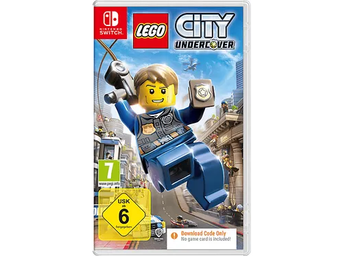 SW LEGO CITY UNDERCOVER (CIB) - [Nintendo Switch] - Neue PC Spiele: Erleben Sie klassischen Lego Spielspaß mit Action, Humor und über 100 Fahrzeugen in der pulsierenden Metropole Lego City!