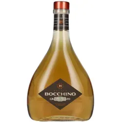 Bocchino Grappa Gran Moscato - Tresterbrand mit 40% vol, in einer großzügigen 2100 ml Flasche, ideal für besondere Anlässe oder als Geschenk.