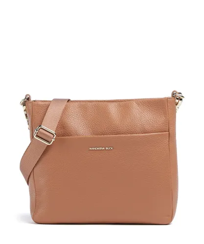 Mandarina Duck Umhängetasche Crossover Bag aus echtem Kalbsleder - Stylische Umhängetasche aus hochwertigem Kalbsleder, ideal für Stadtbummel oder Büro. Mit verstellbarem Schulterriemen und ausreichend Platz für deine Essentials.