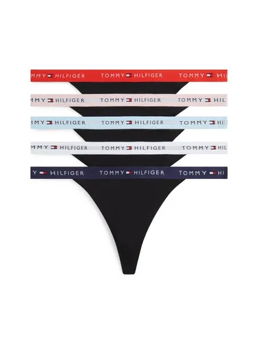 Tommy Hilfiger Underwear Tanga (5-St) Körpernahe Passform mit elastischem Bund