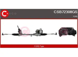 CASCO Lenkgetriebe 12V für FORD 2177149 - Ersatzteile für Ford-Fahrzeuge, elektrisch betriebenes Lenkgetriebe mit einer Länge von 1.295 mm, ideal für präzises und sicheres Fahren.