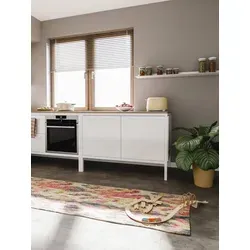 benuta Teppich Casa, rechteckig, 80 cm x 300 cm, bunt und pflegeleicht - Bunter, rechteckiger Teppich für Wohnräume, 11 mm hoch, aus strapazierfähiger Kunstfaser. Ideal für Wohnzimmer, Esszimmer und Flur, pflegeleicht und langlebig.