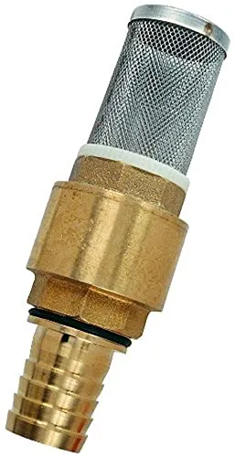 Cornat Saugfilter Messing für 1 1/4" Schläuche / Saugkorb zum Filtern / Ansaugfilter / Garten Bewässerung / FLOR90670
