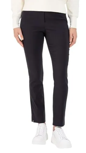 Stehmann INA-740 MARINE Damenhose - Stretchige Damenhose mit hohem Bund, ideal für eine figurschmeichelnde Passform – bitte mindestens 1 Nummer kleiner bestellen!