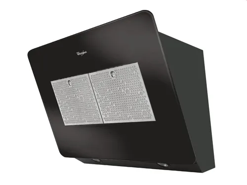 Whirlpool AKR 851 G BL Kopffreihaube 80 cm Schwarz - Kopffreihaube mit 400 m³/h Luftleistung, 3 Leistungsstufen und eleganter schwarzer Optik für eine moderne Küche.