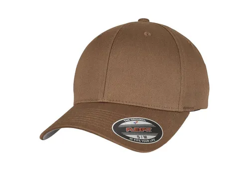 Flexfit Unisex Wooly Combed Baseballkappe, L/XL, Coyote/Brown