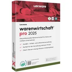 Lexware Warenwirtschaft 2025 ABO - Office-Software für effizientes Geschäftsmanagement, mit Cloud-Integration und E-Rechnungsunterstützung für einfache Buchhaltung und schnelle Auftragsbearbeitung.
