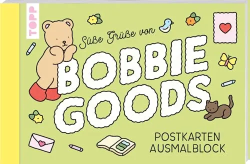 Bobbie Goods Postkarten Ausmalblock (offizielle deutsche Ausgabe)