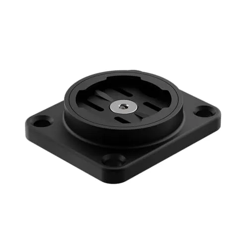 Beeline Moto II AMPS Halterung, schwarz - Zubehör für Navigationssysteme, robustes Design mit Standard AMPS 4-Loch Muster und inklusive 3M VHB Klebepad für sichere Befestigung.