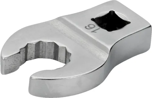 Bahco 3/8 Krähenfuß-Ringschlüssel mit Vierkantantrieb - Hochwertiger Krähenfuß-Schraubenschlüssel aus hochleistungsfähiger Stahllegierung, verchromt und poliert. Ideal für präzise Anwendungen und langlebige Nutzung.