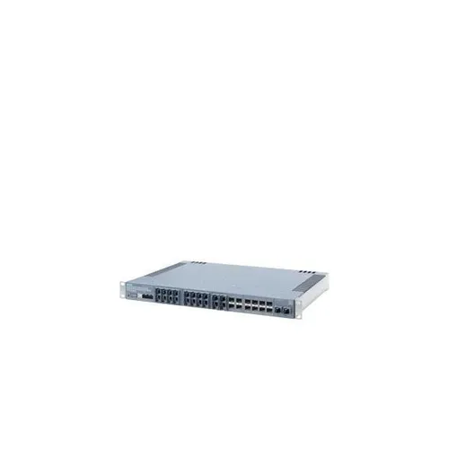 Siemens SCALANCE XRH334 - 34-Port Switch - Robuster 34-Port Switch für effiziente Netzwerklösungen, ideal für anspruchsvolle Anwendungen und zuverlässige Verbindungen.